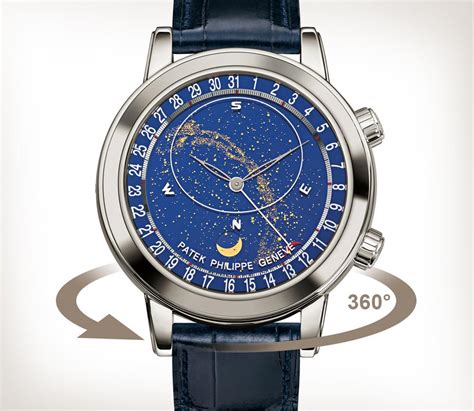 patek philippe space|Grand Complications Platinum Celestial Watch 6102P.